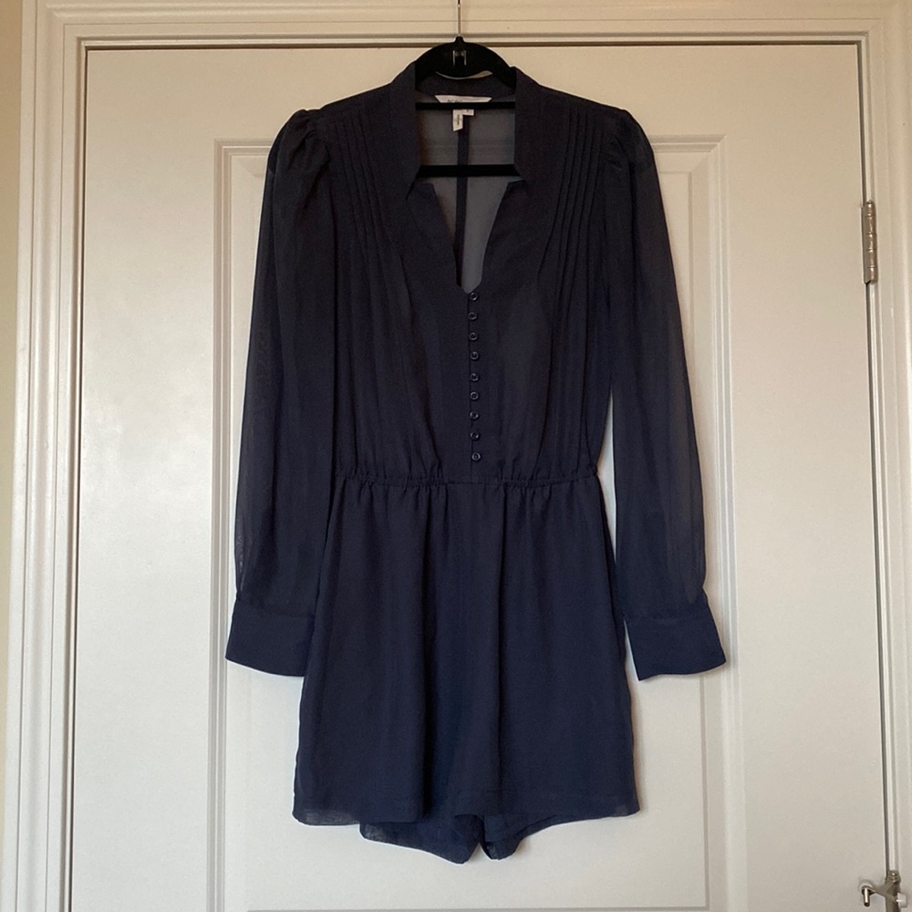 BCBG Long Sleeved Romper